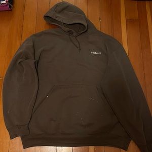 CARHARTT hoodie // no size tag - fits like a boxy medium